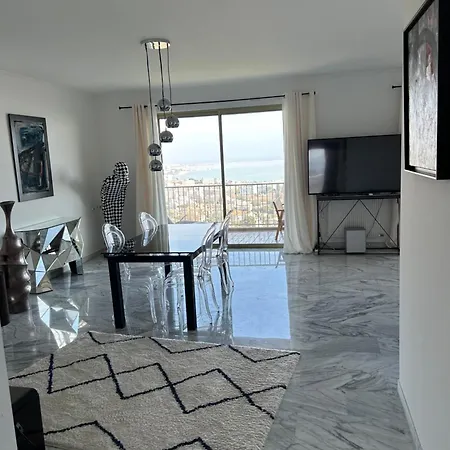 Somptueux Appartement Vue Mer ! Cagnes-sur-Mer Extérieur photo