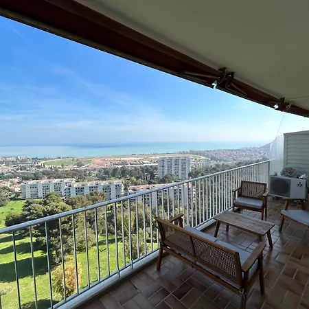 Somptueux Appartement Vue Mer ! Cagnes-sur-Mer Extérieur photo